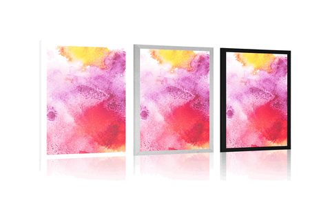 PLAKAT DIVNA APSTRAKTNA SLIKA - APSTRAKTNI I S UZORKOM - PLAKATI