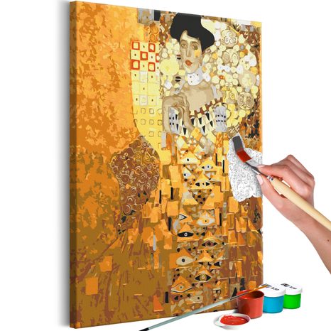 PICTURE PAINTING BY NUMBERS REPRODUCTION G. KLIMT