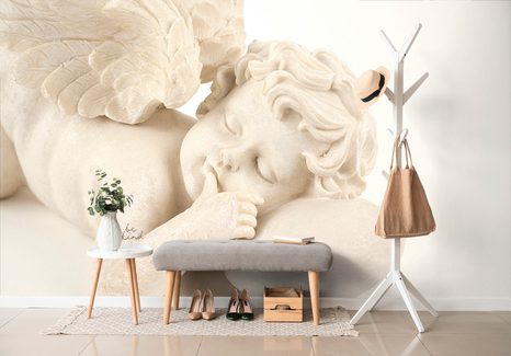 SAMOLEPÍCÍ FOTOTAPETA SPÍCÍ ANDÍLEK - SAMOLEPÍCÍ TAPETY - TAPETY