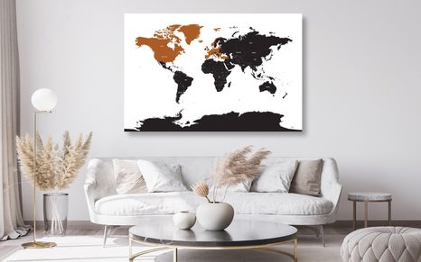 ΕΙΚΌΝΑ ΣΕ ΜΟΝΤΈΡΝΟ ΧΆΡΤΗ ΑΠΌ ΦΕΛΛΌ ΜΕ ΑΝΤΊΘΕΣΗ - ΠΊΝΑΚΕΣ ΣΤΟ ΦΕΛΛΌ - ΠΊΝΑΚΕΣ