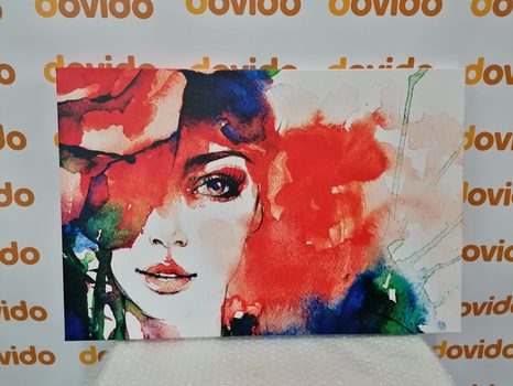 OBRAZ ABSTRAKTNÍ PORTRÉT ŽENY - OBRAZY ŽENY - OBRAZY