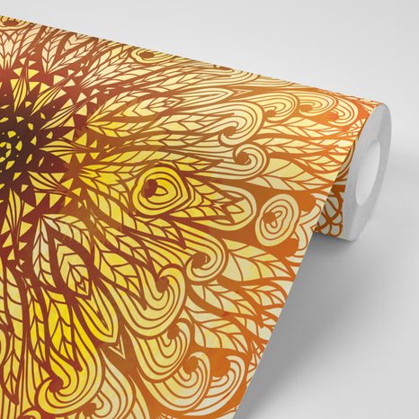 TAPETA JEDINSTVEN ETNIČKI ORNAMENT - TAPETE FENG SHUI - TAPETE