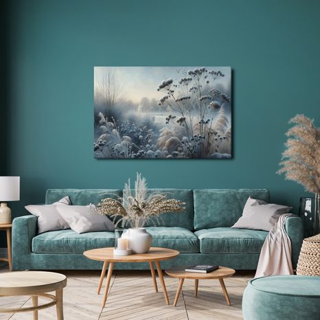 OBRAZ MRAZIVÉ RÁNO - OBRAZY PŘÍRODY A KRAJINY - OBRAZY
