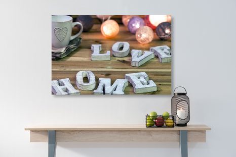 OBRAZ HARMONICKÝ DOMOV - OBRAZY S CITÁTY A NÁPISY - OBRAZY