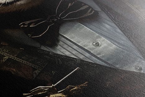 WANDBILD TIERISCHER GANGSTER PANDA - WANDBILDER TIERISCHE GANGSTER - BILDER