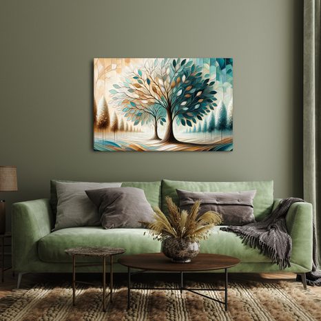 WANDBILD MAGISCHER BAUM DES LEBENS - BILDER BÄUME DES LEBENS - BILDER