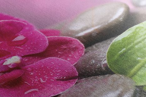 OBRAZ ORCHIDEJ S NÁDECHEM RELAXU - OBRAZY FENG SHUI - OBRAZY