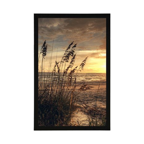 POSTER SUNSET ON THE BEACH - NATURE - POSTERS