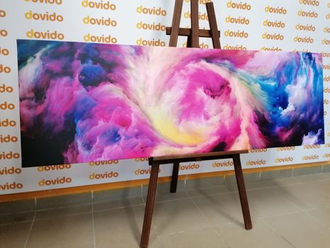 OBRAZ BAREVNÁ SPIRÁLA - ABSTRAKTNÍ OBRAZY - OBRAZY