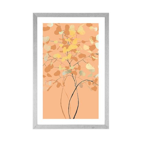 POSTER MIT PASSEPARTOUT MAGIE DES ZWEIGES - MOTIVE AUS UNSERER WERKSTATT - POSTER