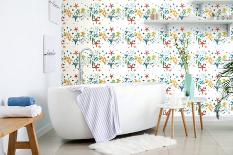 SAMOLEPÍCÍ TAPETA KRÁSY POD HLADINOU MOŘE - SAMOLEPÍCÍ TAPETY - TAPETY