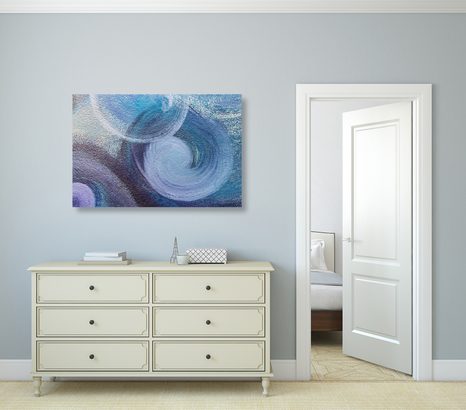 SLIKA MODERNI APSTRAKTNI POTEZI KISTOM - APSTRAKTNE SLIKE - SLIKE