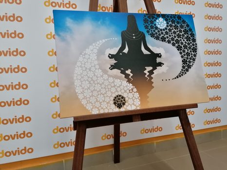 OBRAZ JIN A JANG JÓGA - OBRAZY FENG SHUI - OBRAZY