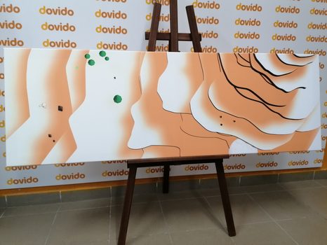 KÉP ABSZTRAKT HOLD FELÜLETE - ABSZTRAKT KÉPEK - KÉPEK