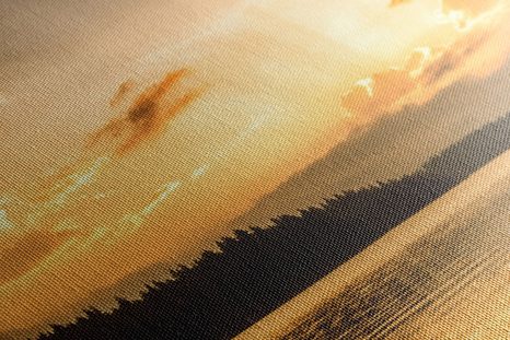 WANDBILD SPIEGELUNG IM BERGSEE - BILDER VON NATUR UND LANDSCHAFT - BILDER