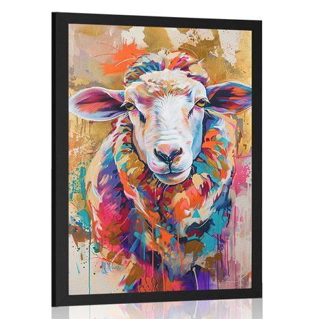 POSTER OAIA CU IMITAȚIA PICTURII - ANIMALE - POSTERE