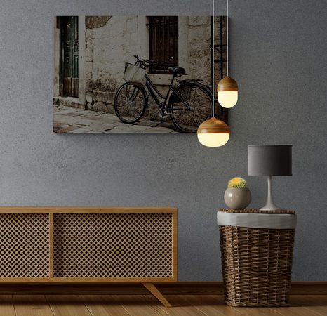 TABLOU BICICLETA RETRO - TABLOURI VINTAGE ȘI RETRO - TABLOURI