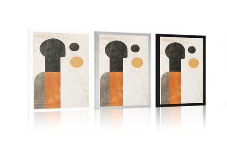 PLAGÁT JAPANDI UMELECKÁ ABSTRAKCIA - JAPANDI - PLAGÁTY