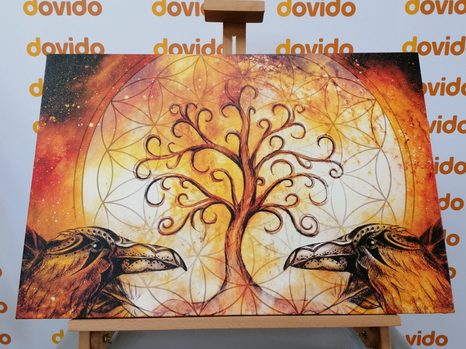 TABLOU POMUL MAGIC AL VIEȚII - TABLOURI ARBORII VIEȚII - TABLOURI