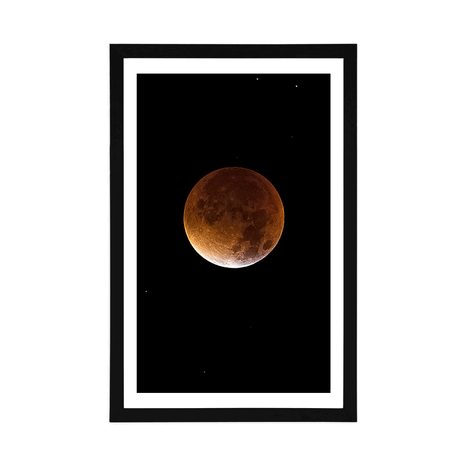 POSZTER PASZPORTUVAL HOLD AZ ÉJSZAKAI ÉGBOLTON - BOLYGÓ- ÉS CSILLAGMINTÁS POSZTEREK - POSZTEREK