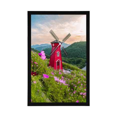 POSTER MEADOW BY THE MAGIC MILL - NATURE - POSTERS