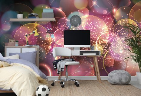 SELBSTKLEBENDE TAPETE SCHILLERNDE ABSTRAKTION - SELBSTKLEBENDE TAPETEN - TAPETEN