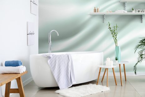 SAMOLEPÍCÍ TAPETA ZELENÝ SATÉN - SAMOLEPÍCÍ TAPETY - TAPETY