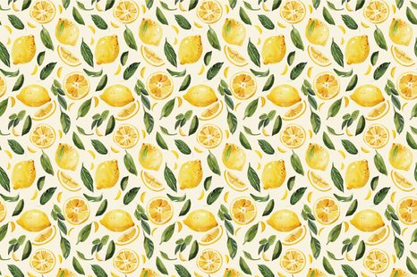 SAMOLEPIACA TAPETA SVIEŽE CITRÓNY - SAMOLEPIACE TAPETY - TAPETY