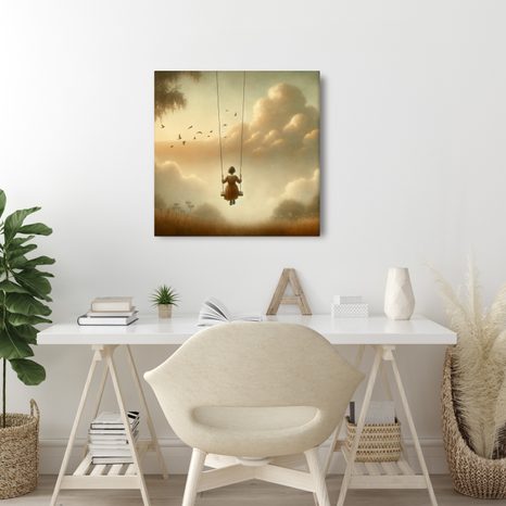 OBRAZ CESTA DO SNŮ - OBRAZY LIDÍ - OBRAZY