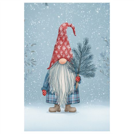 OBRAZ VÁNOČNÍ KOUZLO S TRPASLÍKEM - VÁNOČNÍ A ZIMNÍ OBRAZY - PICTURES