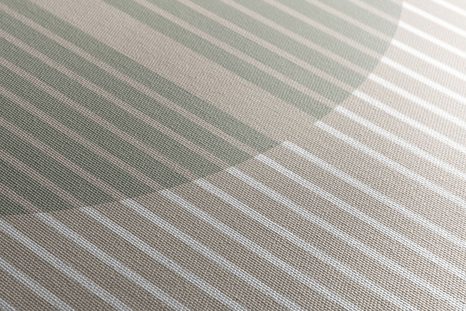 WANDBILD STILVOLLES MUSTER MIT KREIS MID-CENTURY - ABSTRAKTE BILDER - BILDER