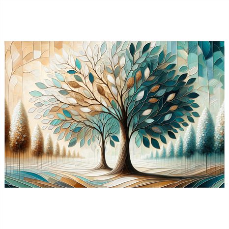 WANDBILD MAGISCHER BAUM DES LEBENS - BILDER BÄUME DES LEBENS - BILDER