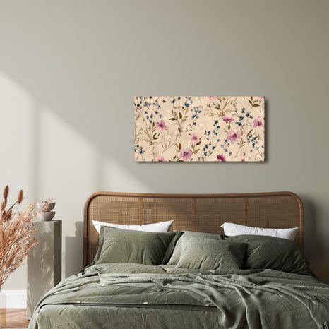 WANDBILD NATÜRLICHE ELEGANZ DER BLUMEN - BILDER BLUMEN - BILDER