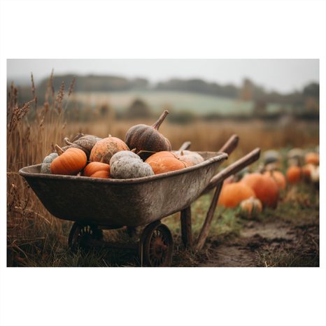 OBRAZ PODZIMNÍ SKLIZEŇ DÝNÍ - OBRAZY ZÁTIŠÍ - OBRAZY