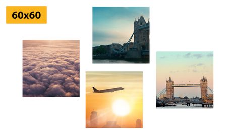 SET DI QUADRI – VIAGGIO DEI SOGNI - COLLEZIONI DI QUADRI - STAMPE E QUADRI