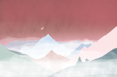 CARTA DA PARATI – NOTTE PASTELLO - CARTA DA PARATI NATURA - CARTA DA PARATI