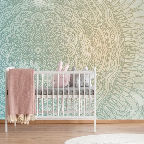 SAMOLEPÍCÍ TAPETA DEKORATIVNÍ MANDALA - SAMOLEPÍCÍ TAPETY - TAPETY