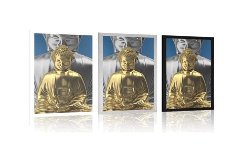 POSTER – BUDDHA IN MEDITAZIONE - FENG SHUI - POSTER