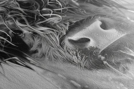 WANDBILD KUH IN DER DUSCHE - WANDBILDER BÜFFEL UND KÜHE - BILDER