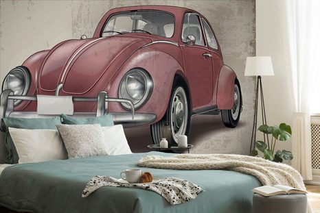 TAPÉTA PIROS VETERÁN - VINTAGE ÉS RETRÓ TAPÉTÁK - TAPÉTÁK