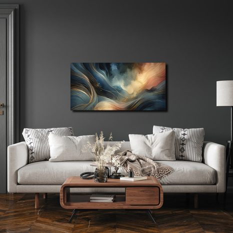 OBRAZ SNOVÝ TOK - OBRAZY ABSTRAKTNÍ TVARY - OBRAZY