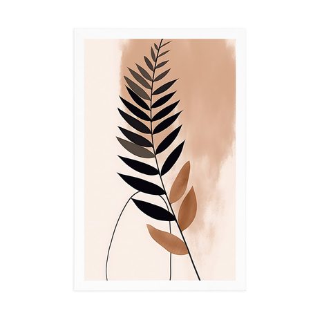 POSTER FORME ABSTRACTE BOTANICE DE FERIGĂ - FORME ABSTRACTE - POSTERE