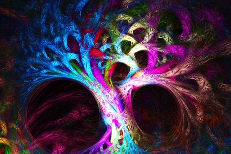 CARTA DA PARATI – ALBERO ASTRATTO MISTERIOSO - CARTA DA PARATI ASTRATTI - CARTA DA PARATI