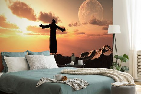 TAPETE MIT RELIGIÖSEM MOTIV - FANTASY-TAPETEN - TAPETEN