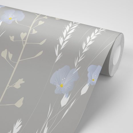 SAMOLEPÍCÍ TAPETA KRÁSNÁ LOUKA KVĚTIN - SAMOLEPÍCÍ TAPETY - TAPETY