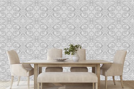 CARTA DA PARATI AUTOADESIVA – MOTIVO VINTAGE PIÙ SCURO DI LUSSO - CARTA DA PARATI AUTOADESIVE - CARTA DA PARATI