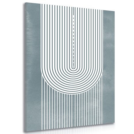 TABLOU CURCUBEU BOHO MID-CENTURY - TABLOURI ABSTRACTE - TABLOURI