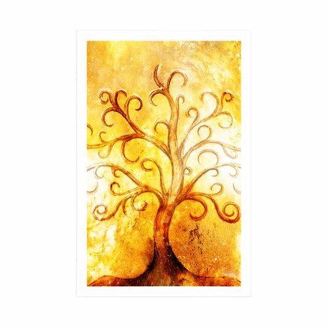 PLAGÁT STROM ŽIVOTA - FENG SHUI - PLAGÁTY