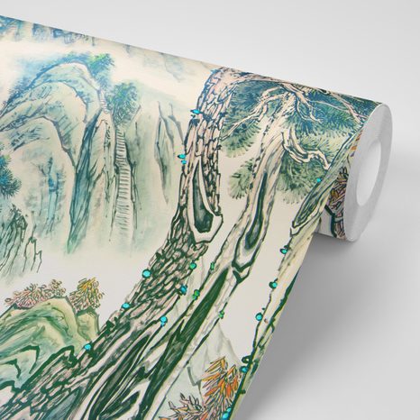 SELF ADHESIVE WALLPAPER CHINESE LANDSCAPE PAINTING - SELF-ADHESIVE WALLPAPERS - WALLPAPERS