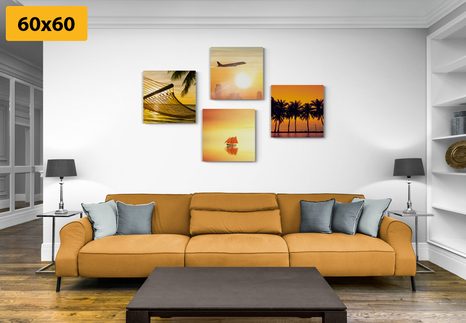 BILDER-SET ZAUBER DES URLAUBS AM MEER - BILDERSETS - BILDER